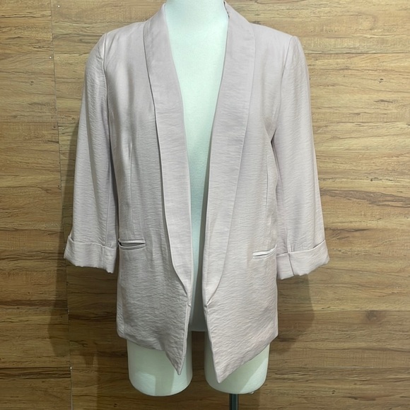 LAUREN Conrad size S Light Dusty Rose Pink jacket - Picture 1 of 5